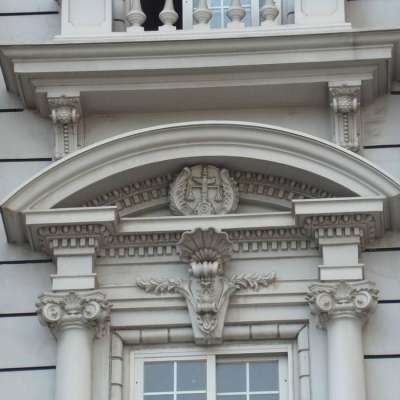 Villa Exterior Decoration EPS Polystyrene Foam Moulding Styrofoam Cornice